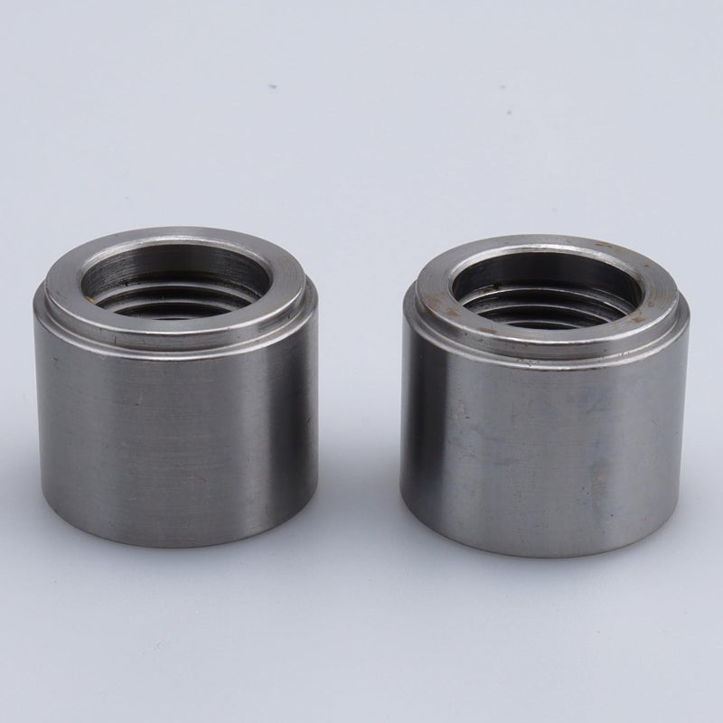 AC PERFORMANCE Steel Female 3/8 NPT Weld On Bung, 3/8" Weldable Fuel Tank Fitting, Pack of 2 - Image 4